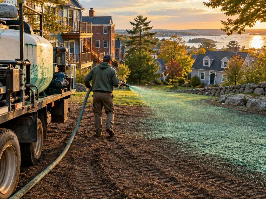 New Lawn Hydroseeding in Boston, MA